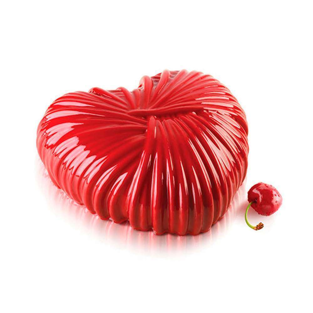 Силіконова форма для десертів Серце 1200 мл Silikomart - LOVELY 1200 - Фото 1