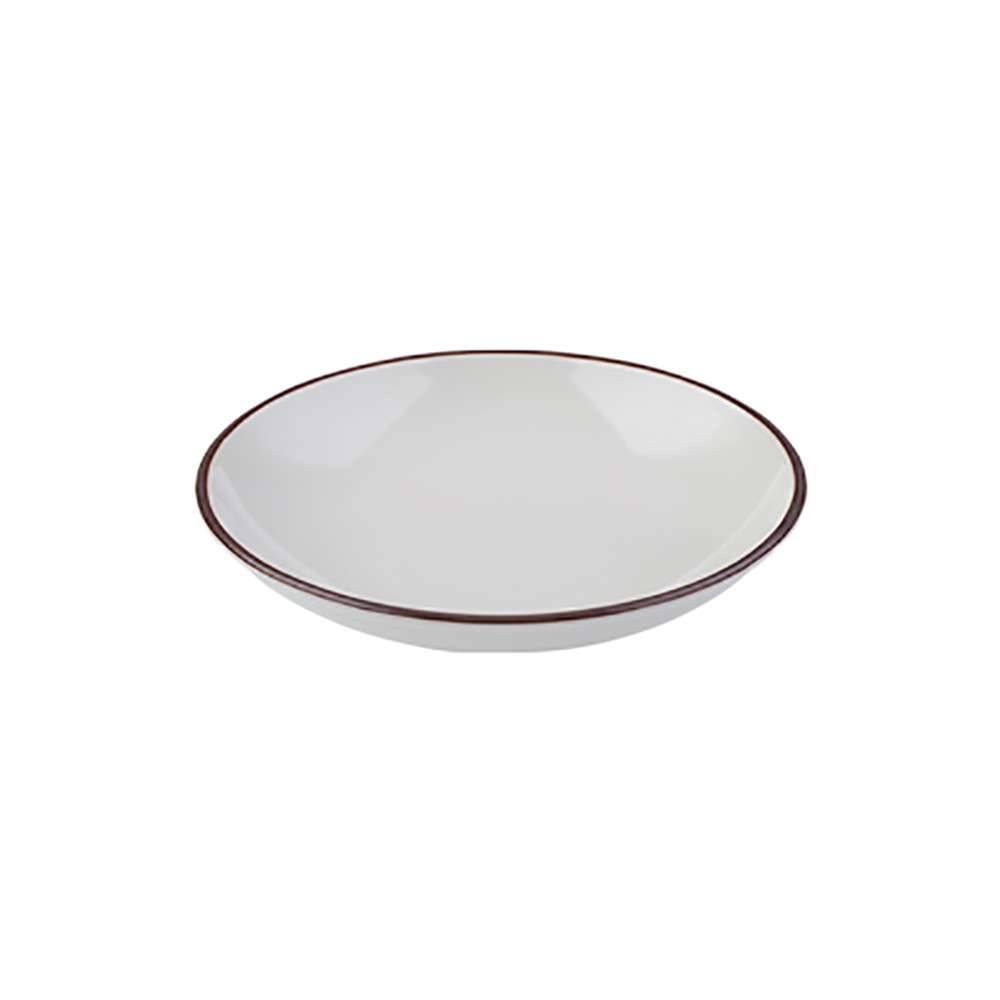 Тарелка глубокая ID Fine Modest Brown 770 мл 22 см 18001-121122