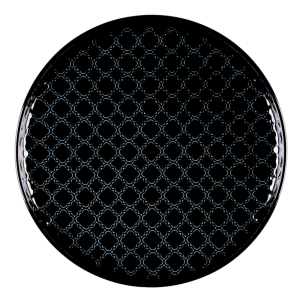 Тарелка мелкая Lubiana Marrakesz 20 см черная L4280K80E