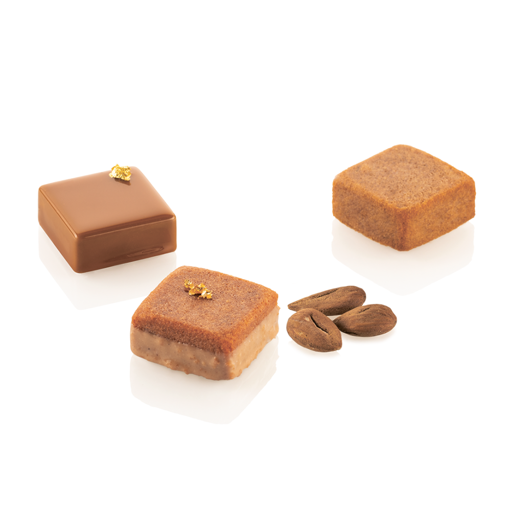 Силіконова форма для десертів QUADRATO XS 20 мл Silikomart QUADRATO XS 20 - Фото 1