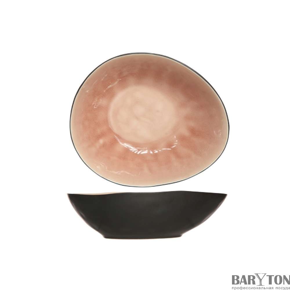 Салатник овальный  Cosy&Trendy Laguna old rose 20Х16,5ХH6 см 1690515 - Фото 2