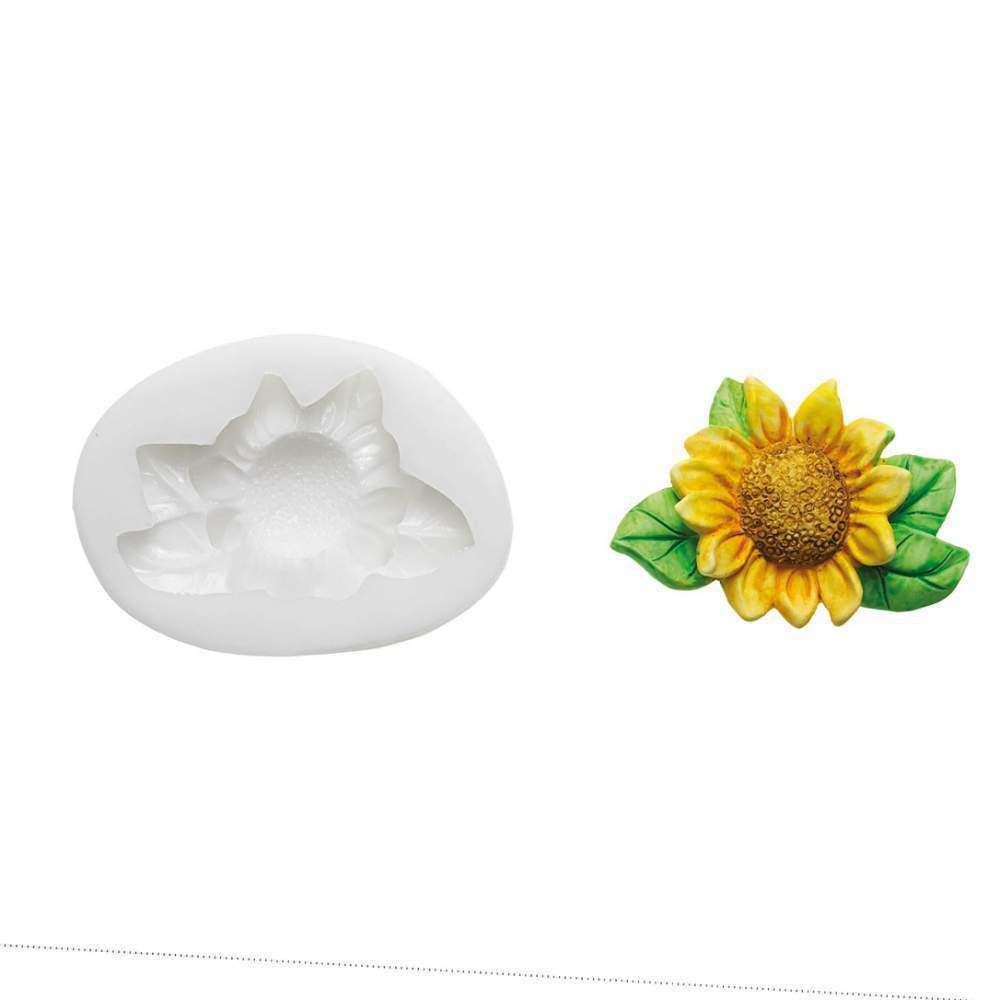 Силиконовая форма для декора SUNFLOWER Silikomart SLK061
