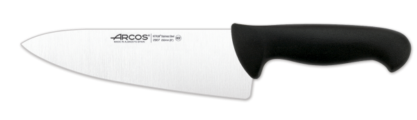 картинка Нож поварской Arcos 20 см черный 290725 от магазина BarYton