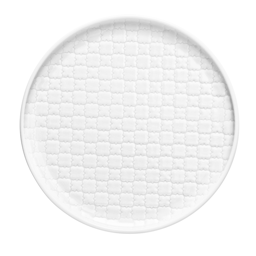 Тарелка Lubiana Marrakesz 20 см белая L4280