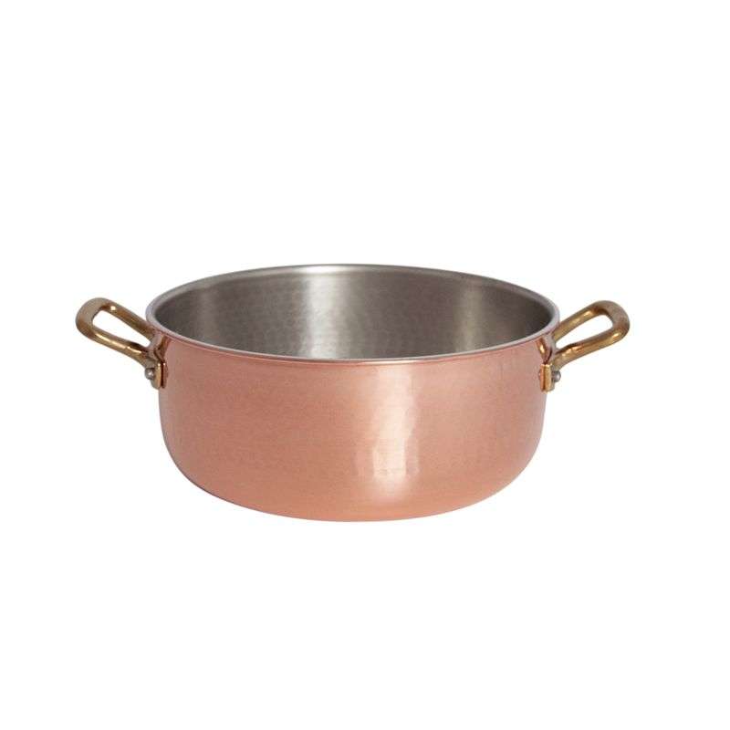 Кастрюлька низька Pintinox Rame d20Xh9 см 2400 мл - 36400920 - Фото 1