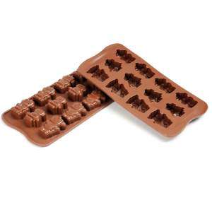 Силиконовая форма для шоколада Робот 10,5 мл Silikomart SCG18