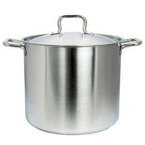 Кастрюля 23,6 л из нержавеющей стали с крышкой FoREST 305342ВП