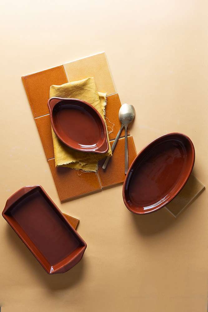 Блюдо для запікання ID Fine Kora 22X13 см 330 мл - 58100-245222 - Фото 2