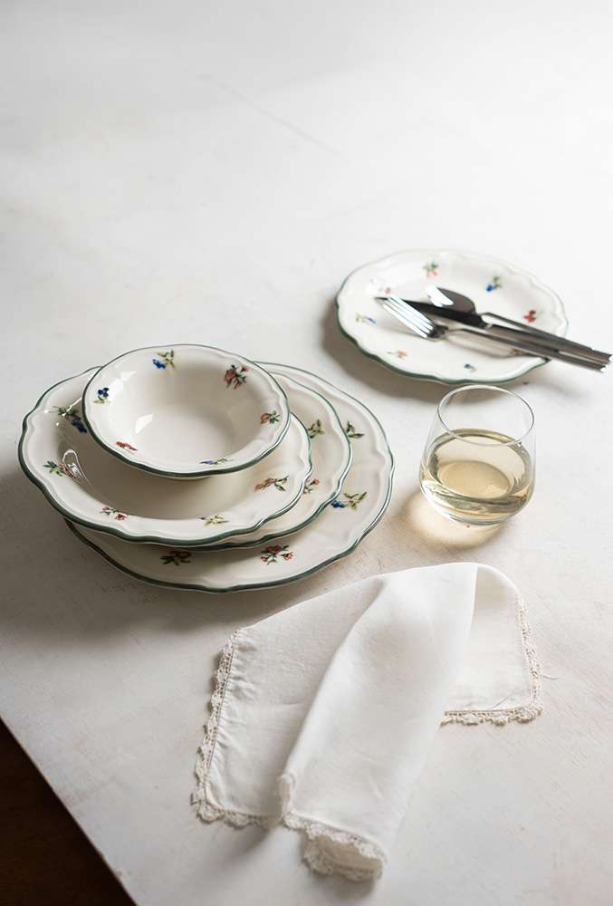 Тарелка мелкая Porser Home Vintage Rose 27 см FLY27DZPRS1124 - Фото 5