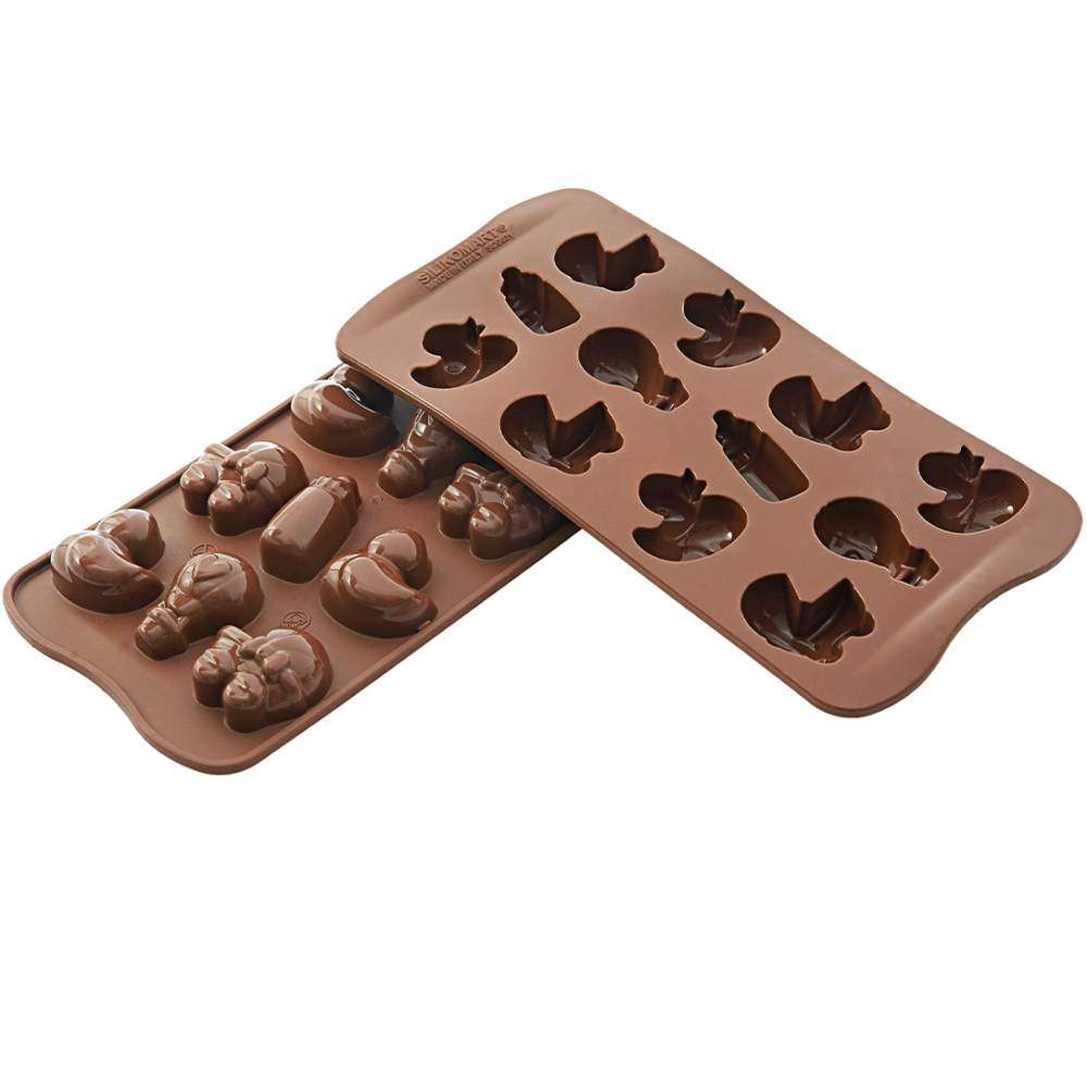 Силиконовая форма для шоколада CHOCO BABY 8 мл Silikomart SCG031 - Фото 1