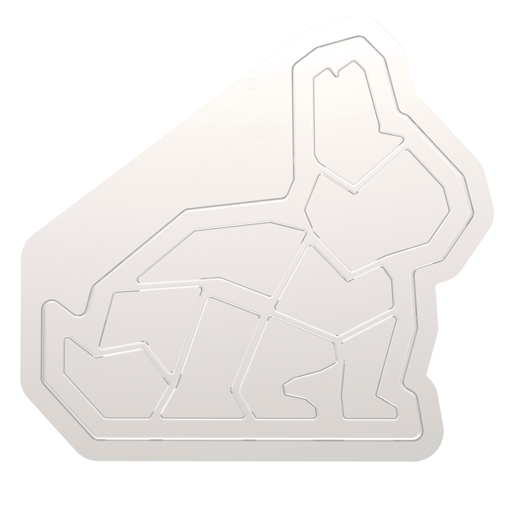 Силіконова форма для десертів BUNNY 520 мл Silikomart BUNNY 520 - Фото 3