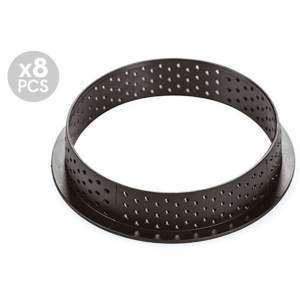 Набір форм для тарталеток 8 шт (d 70 мм) Silikomart - TARTE RING ROUND D70 MM