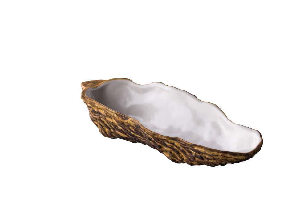 Тарілка для презентацій Studio Raw Oyster shell d24X10.6Xh5 см - RD19191