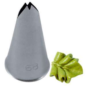 Кондитерська насадка LEAVES & GRASS 10х3 мм Martellato - BX 0037