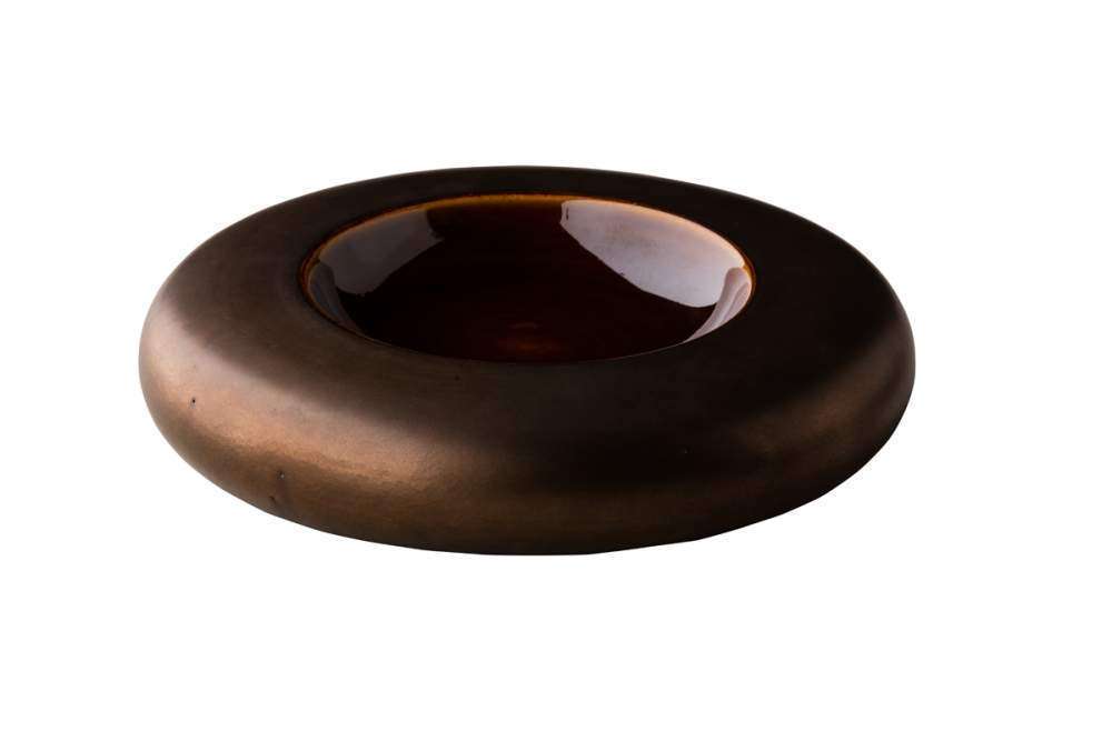 Салатник для презентації Studio Raw Donut d22Xh5 см 165 мл metallic gold - RD18425 - Фото 1