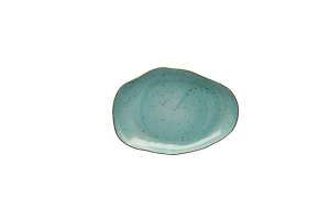 картинка Блюдце Lubiana Stone age decor 12,5 см бірюзове - 4613-6630L від магазину BarYton