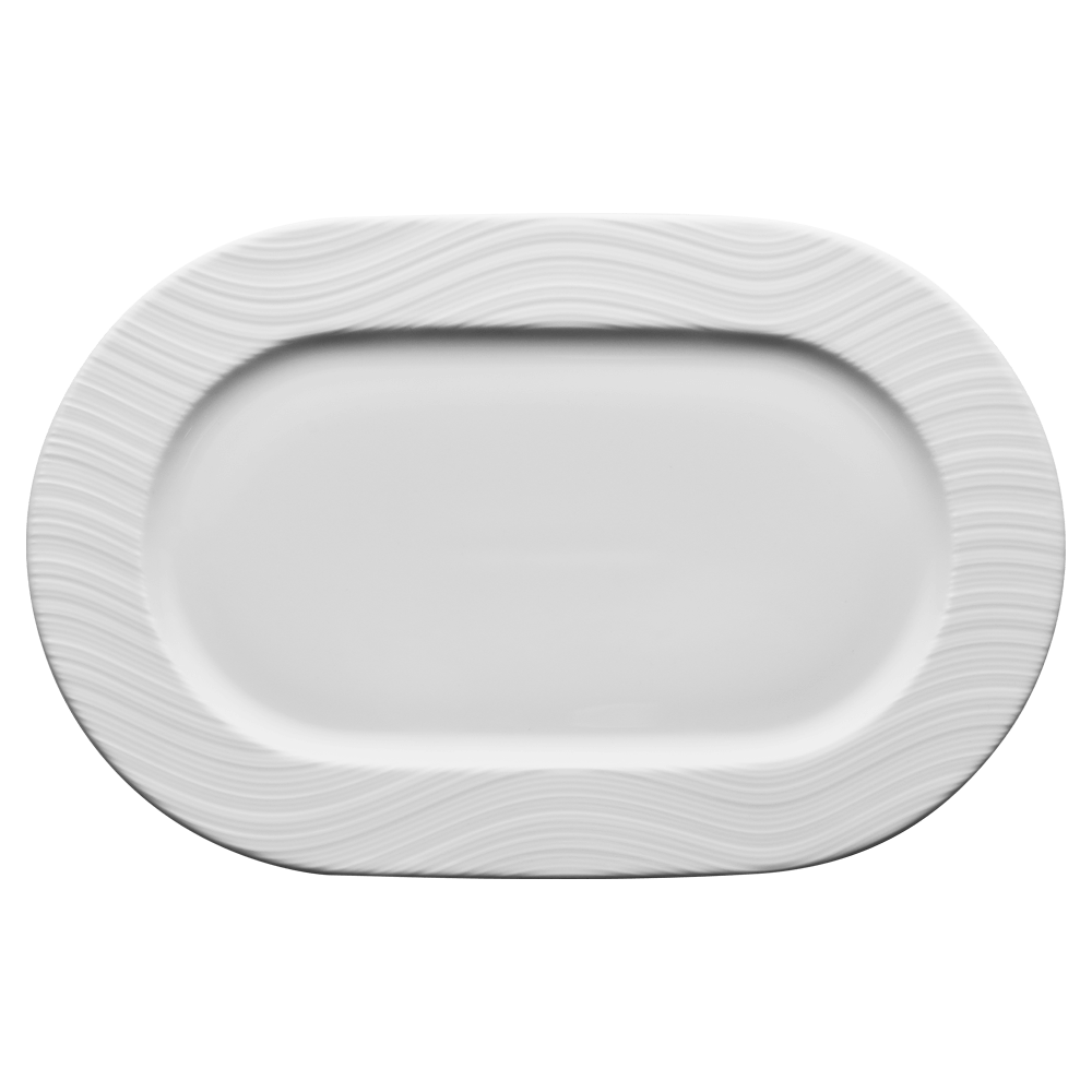 Блюдо овальне Lubiana River 32 см - L4860