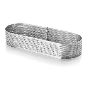 Перфорована форма для тарта овальна 8х28 см, h 2 см Lacor - 68588