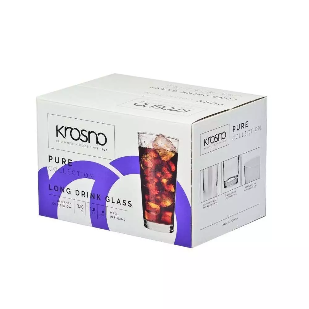 Стакан Krosno Pure 350 мл 5900345790107 - Фото 2