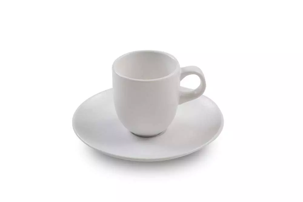 Чашка для эспрессо Ariane Oxide Pearl White 90 мл AVCARNA70044009 - Фото 2