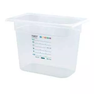 Контейнер для зберігання GN 1/4, h 20 cм, 4,8 л FoREST - 241490
