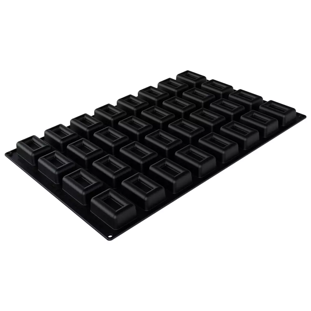 Силіконова форма для десертів RECTANGLE SAVARIN Silikomart - SQ089 - Фото 2