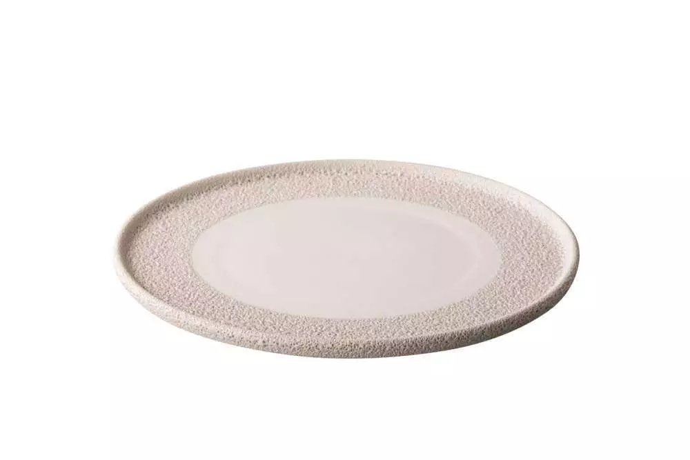 Тарелка мелкая Studio Raw Vulcanic d28Xh2.5 см white RD18525