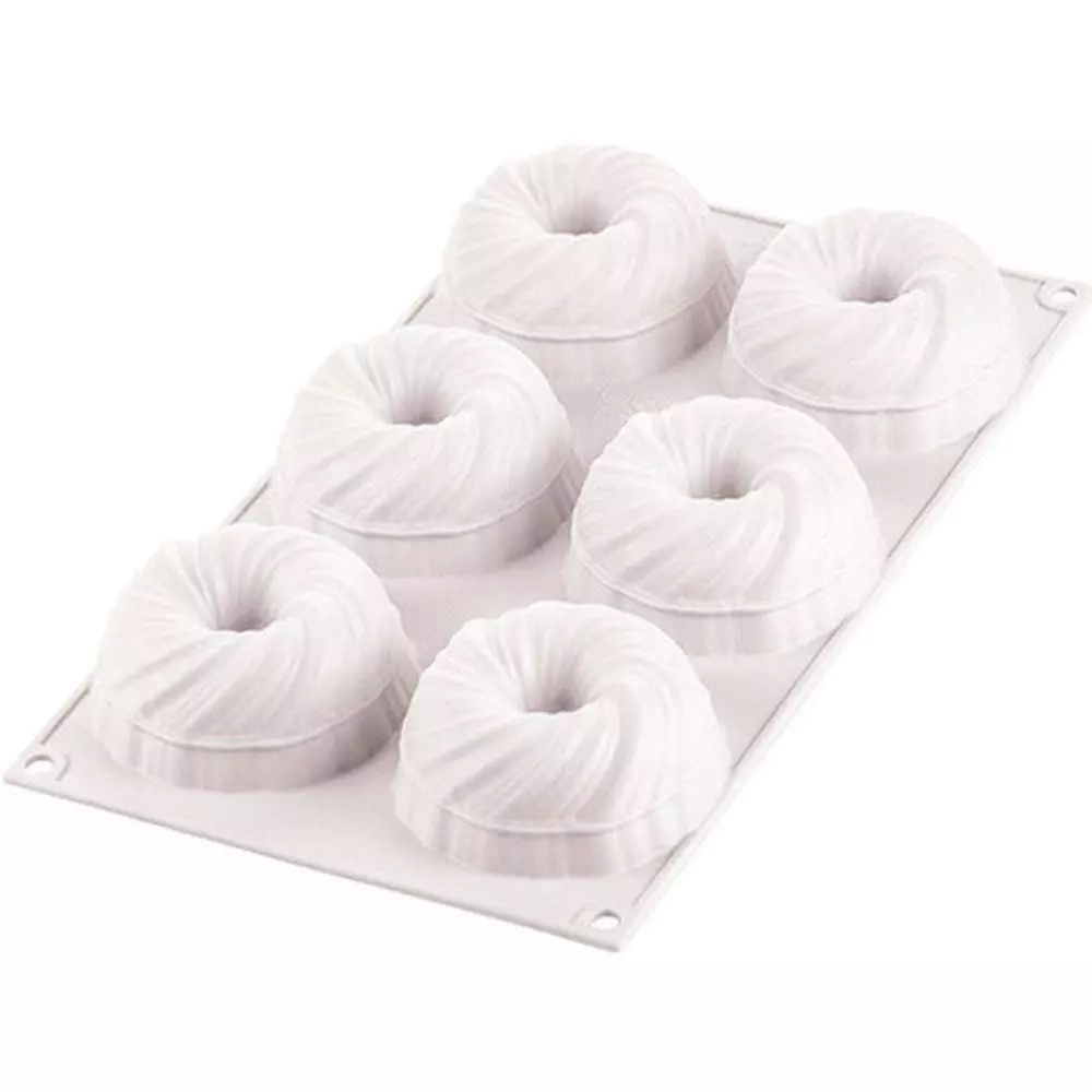 Силіконова форма для десертів INTRECCIO 105 мл Silikomart INTRECCIO 105 - Фото 2