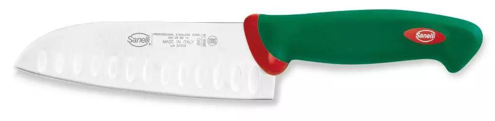 Нож поварской (сантоку) (овощи) Sanelli Premana 16 см 385616