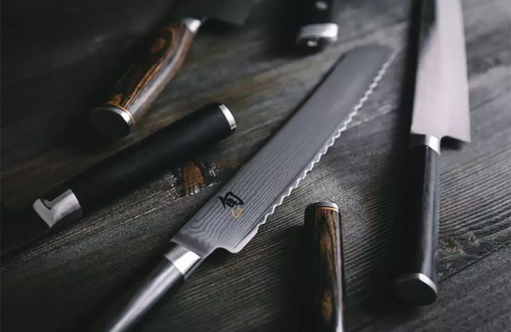 Ніж для хлібу KAI Shun Classic 23 см - DM-0705 - Фото 4