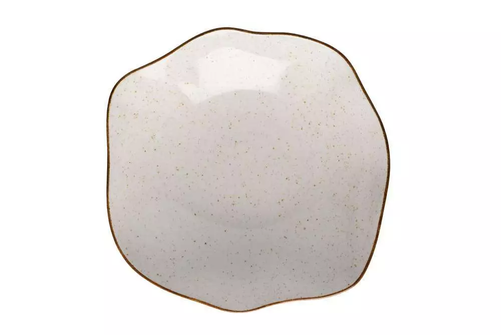 Салатник Lubiana Stone age decor 22 см бежевий - 4622-6833
