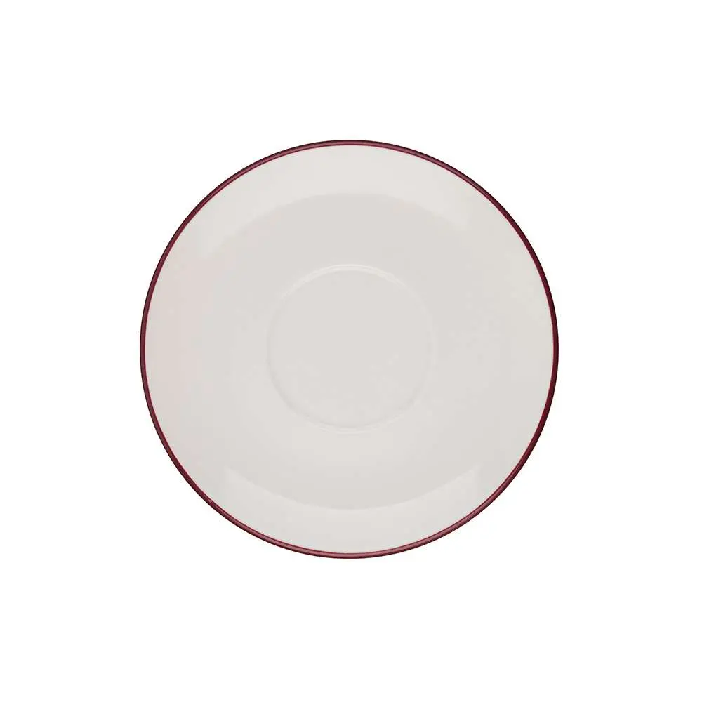 Блюдце ID Fine Modest Maroon 19 см lona 13001-111519 - Фото 3