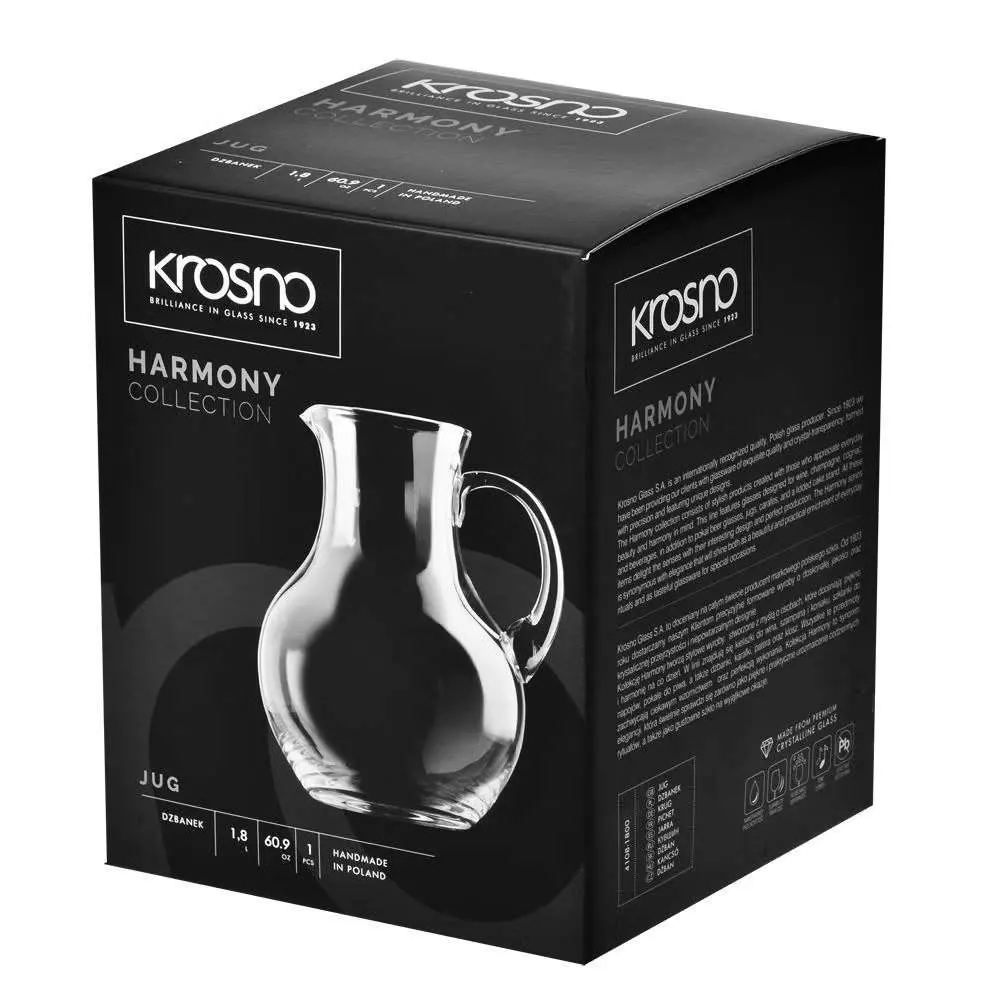 Глечик для соку Krosno Harmony 1800 мл - 5900345794617 - Фото 2