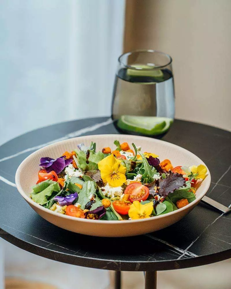 Салатник APS Nero beige d22,5Xh4,5 см 85414 - Фото 3