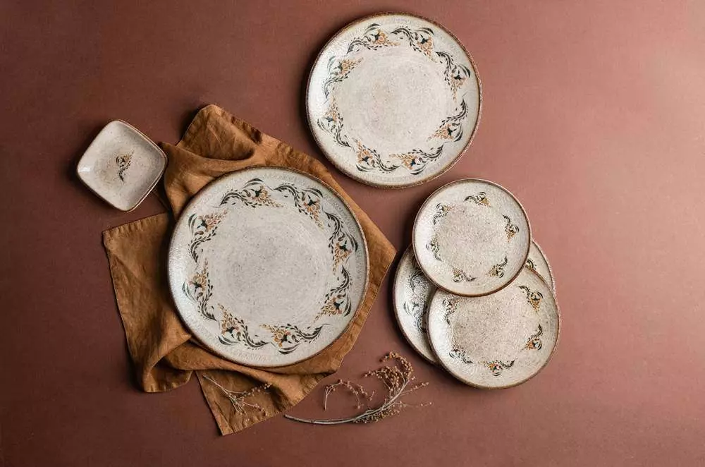 Тарелка мелкая ID Fine Voyage Terra 28.5 см lona 20002-111028 - Фото 5