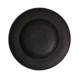 картинка Тарілка глибока Tognana Vulcania Black 25.5Xh4.7 см 300 мл - VU023250779 від магазину BarYton