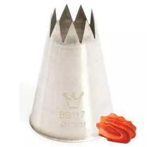 Кондитерская насадка OPEN STAR d 17 мм Martellato BS 117