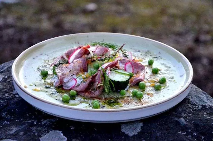 Тарілка з бортом Fine Dine Olive 27 см - 778111 - Фото 2