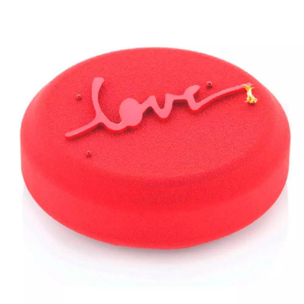 Набір силіконових форм для торту KIT LOVE 360 мл Silikomart KIT LOVE 360 - Фото 1