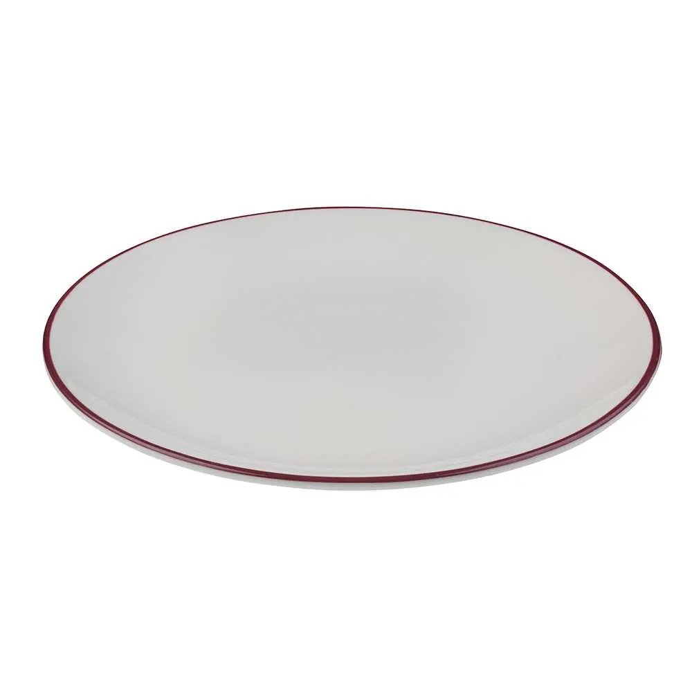 Тарелка мелкая ID Fine Modest Maroon 23 см lona 13001-111023 - Фото 3