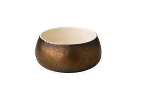 картинка Салатник Studio Raw 900 мл d15Xh7.5 см metallic gold - RD18422 від магазину BarYton