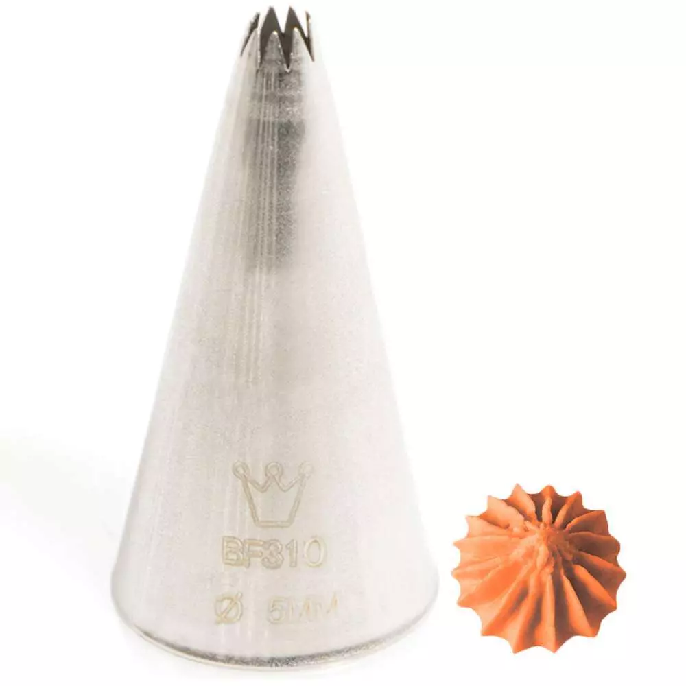 Кондитерская насадка FRENCH STAR 4 мм Martellato BF 310