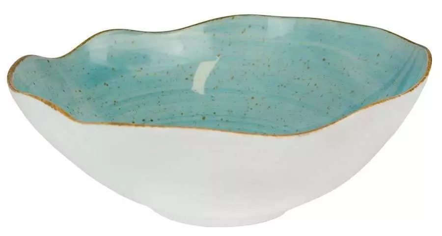 Салатник Lubiana Stone age decor 28,5 см бірюзовий L4628-6630L