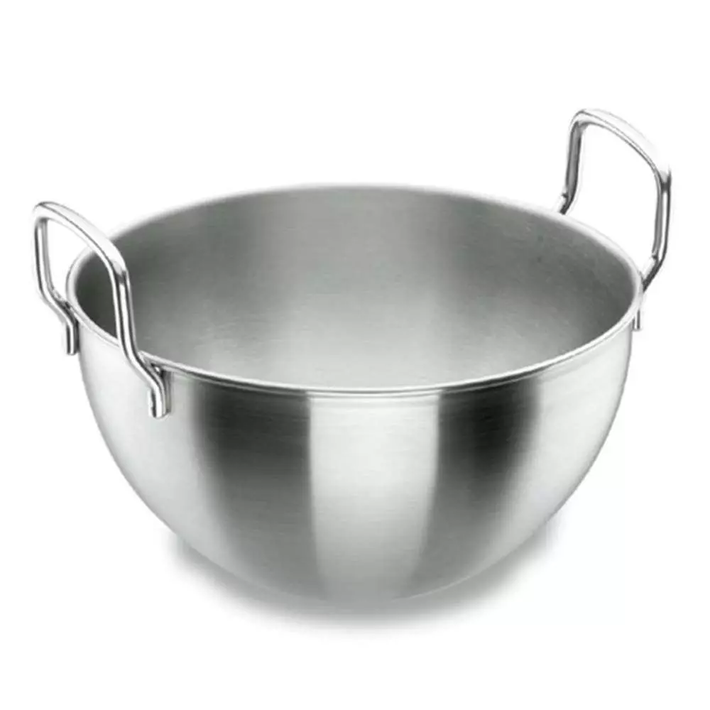 Миска с ручками 2,7 л из нержавеющей стали Lacor 50323