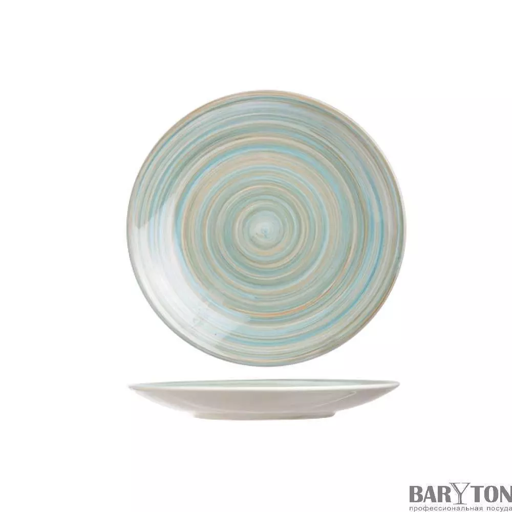 Тарелка мелкая Cosy&Trendy Turbolino 22 см синяя 674935 - Фото 2