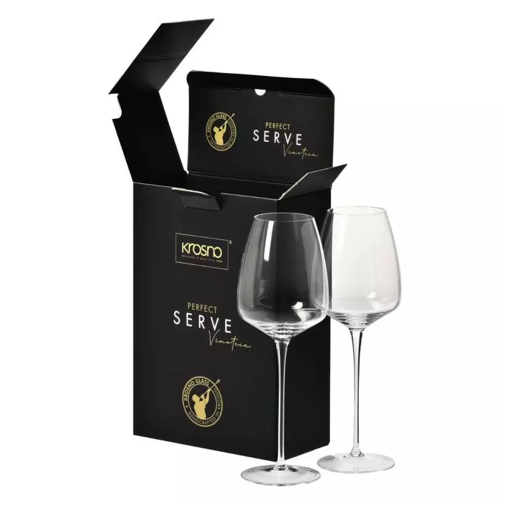 Келих для вина Krosno Perfect Serve Vinoteca 560 мл 5900345936352 - Фото 3