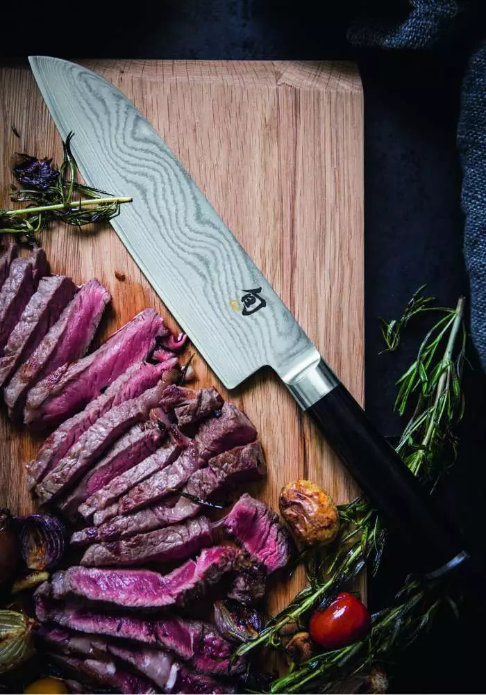 Нож Santoku KAI Shun Classic 18 см DM-0702 - Фото 2