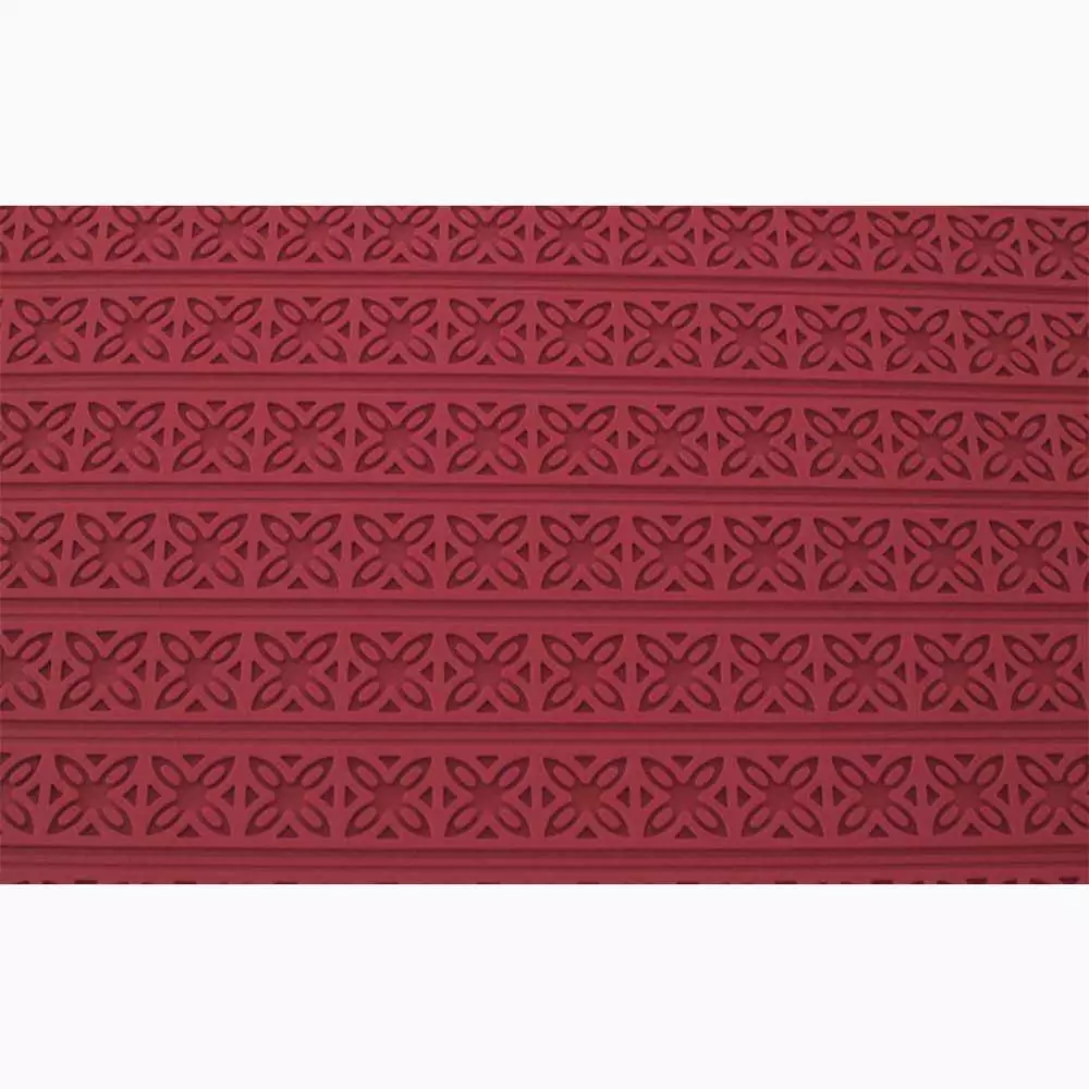Силиконовый лист для бордюра "Цветы" Martellato RELIEF 12