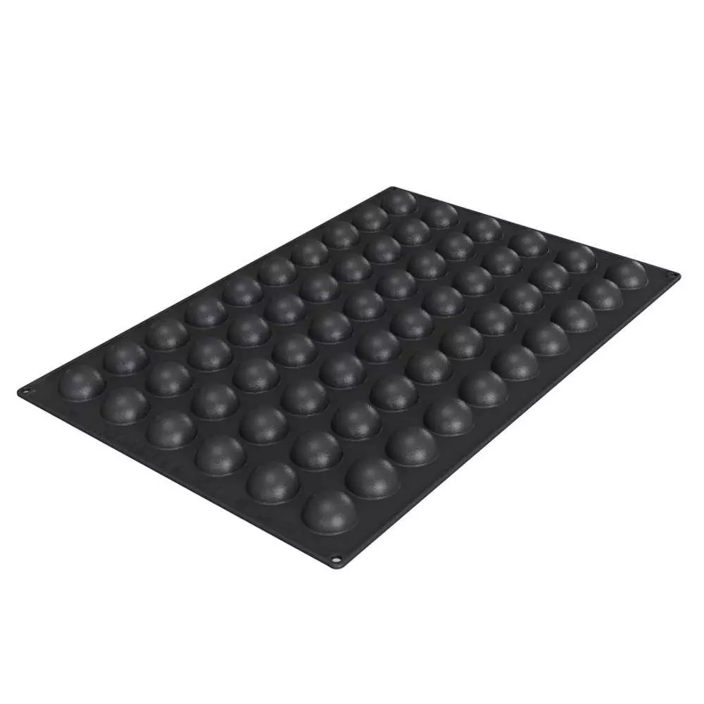Силиконовая форма для десертов ПОЛУСФЕРА d 4,2 см Silikomart SQ075/YL