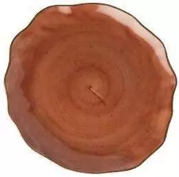 Тарелка мелкая Lubiana Stone age decor 21 см кирпичная 4631-6630M - Фото 2